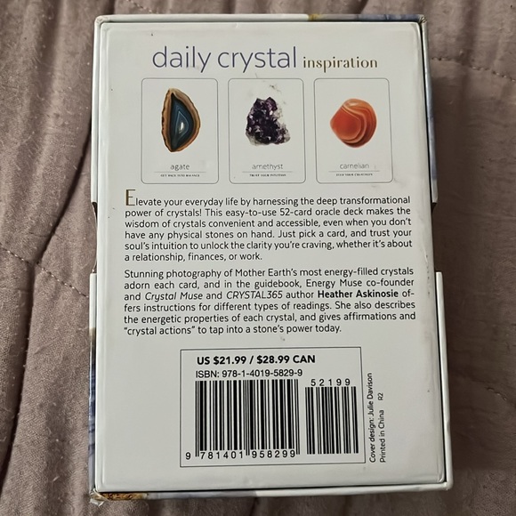 Daily Crystal Inspiration Oracle deck - Picture 8 of 8